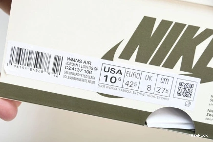 X TRAVIS OG LOW 1 DZ4137-106 JORDAN AIR Olive SCOTT 1123